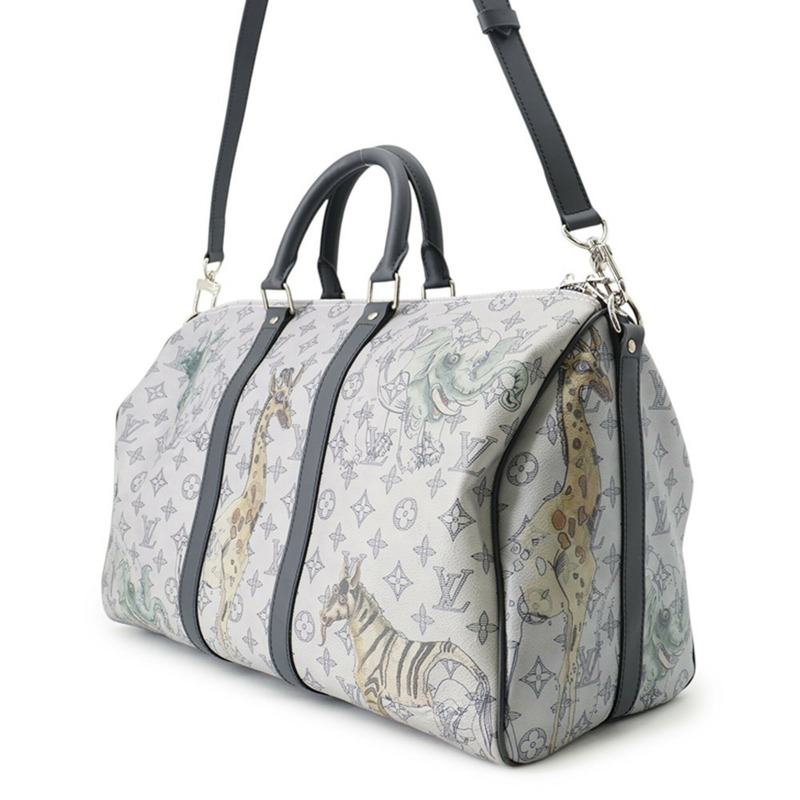 路易威登波士頓包 Monogram Savannah Keepall Bandoulière 45 M41449 兩用手提包-1