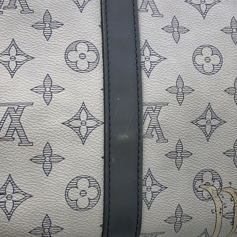 路易威登波士頓包 Monogram Savannah Keepall Bandoulière 45 M41449 兩用手提包-5