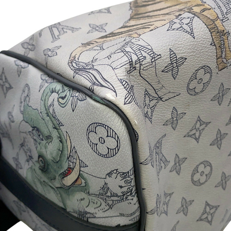 路易威登波士頓包 Monogram Savannah Keepall Bandoulière 45 M41449 兩用手提包-6