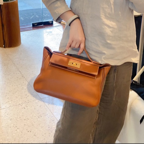 【近期大熱復款🧡全網最低價‼️】Hermes 2424金金小號