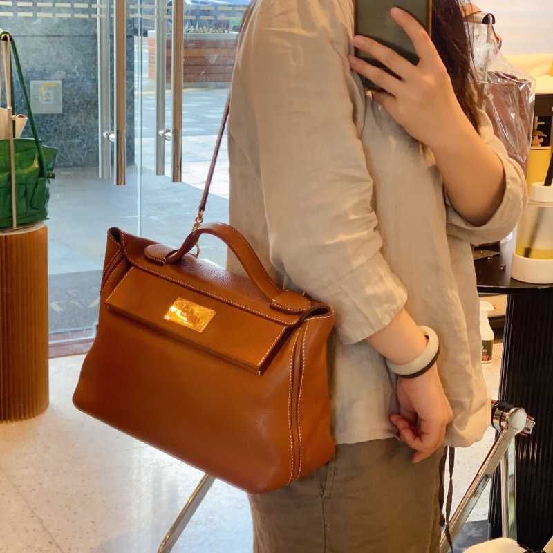 【近期大熱復款🧡全網最低價‼️】Hermes 2424金金小號-2