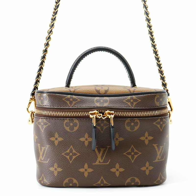 路易威登 Monogram Reverse Vanity NV PM M45165 手提包,兩用單肩背包,女士手提包,LOUIS VUITTON-0