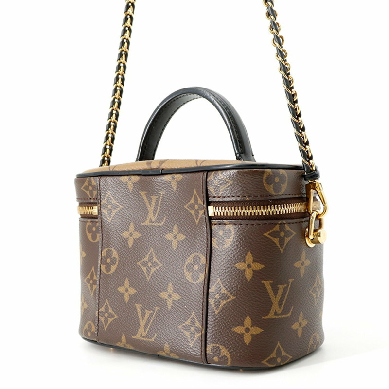 路易威登 Monogram Reverse Vanity NV PM M45165 手提包,兩用單肩背包,女士手提包,LOUIS VUITTON-1