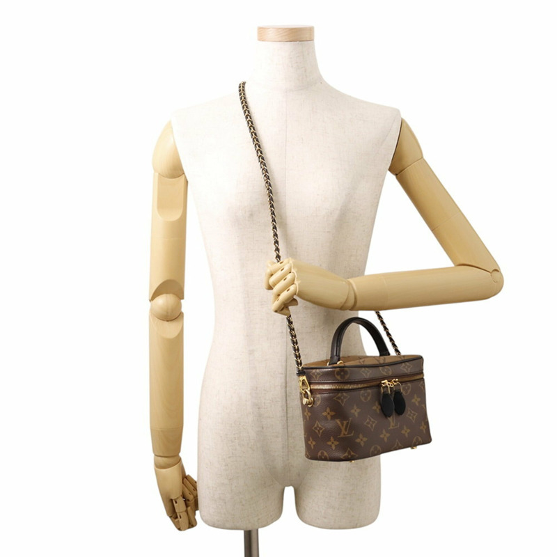 路易威登 Monogram Reverse Vanity NV PM M45165 手提包,兩用單肩背包,女士手提包,LOUIS VUITTON-4