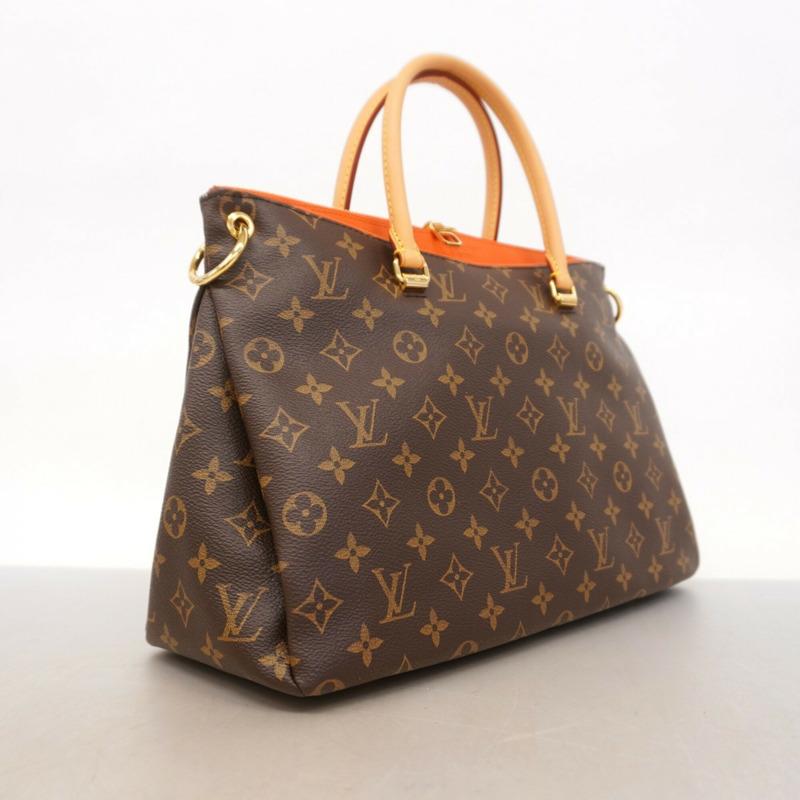 路易威登 Monogram Pallas M41148 棕色 Clementine 女士兩用手提包-1