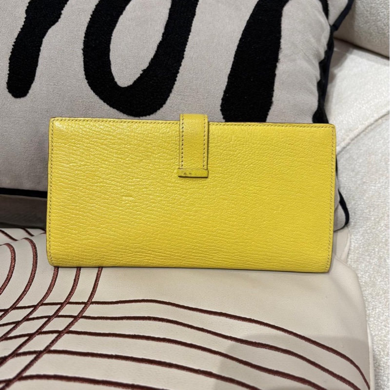 Hermes bearn wallet 山羊皮,STAMP X-2