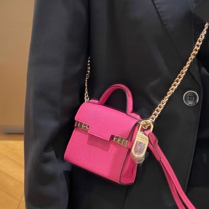 Delvaux 德爾沃Tempete mini包掛 配件塵袋-9