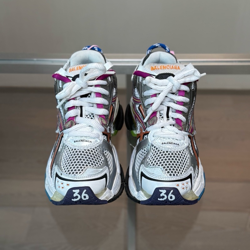 巴黎世家Balenciaga RUNNER 彩虹配色老爹鞋 36碼-1