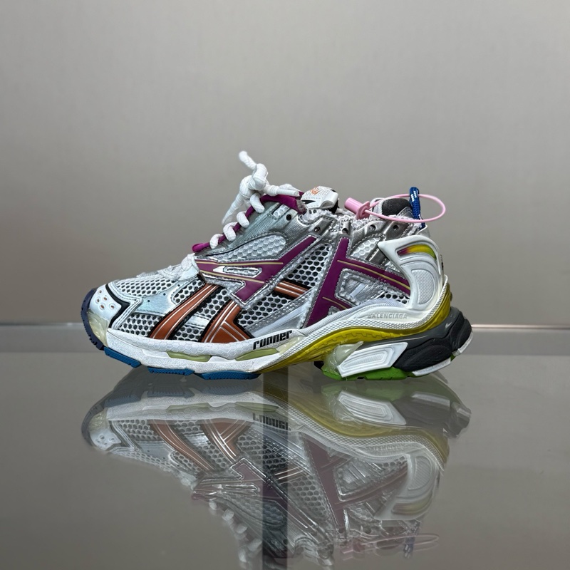 巴黎世家Balenciaga RUNNER 彩虹配色老爹鞋 36碼-4