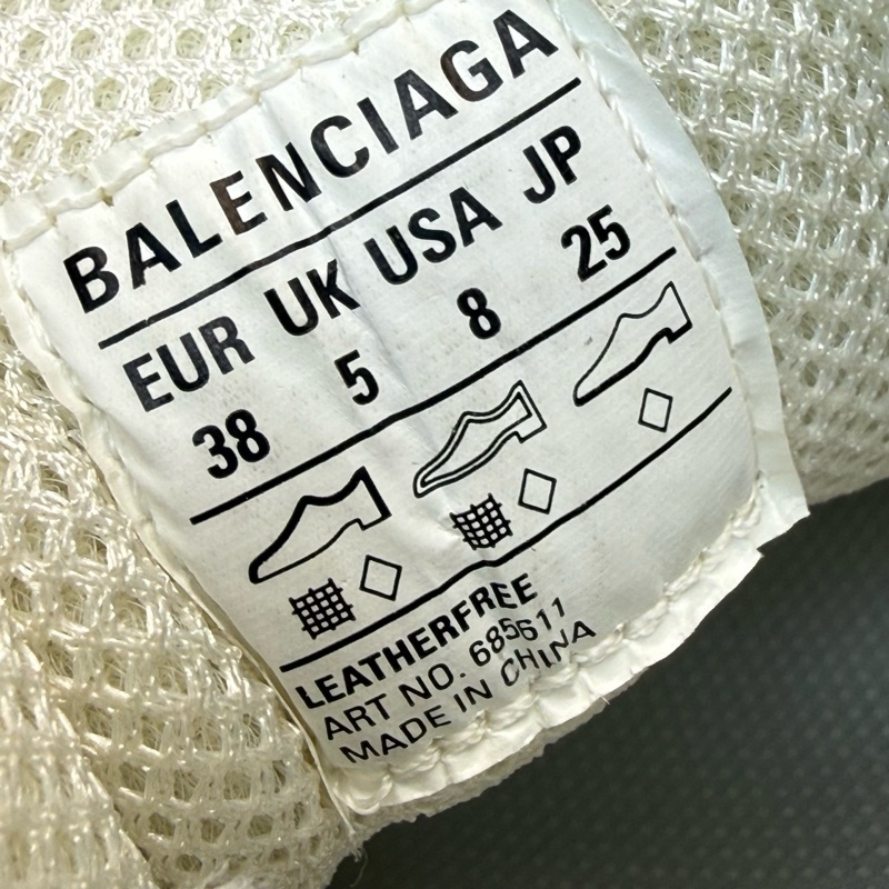 巴黎世家Balenciaga 白色輪胎鞋 尺碼38碼 99新-7
