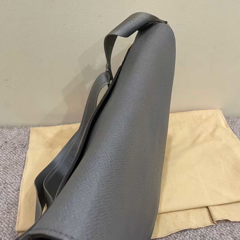 Louis Vuitton 路易威登 男士單肩包 大象灰牛皮-4