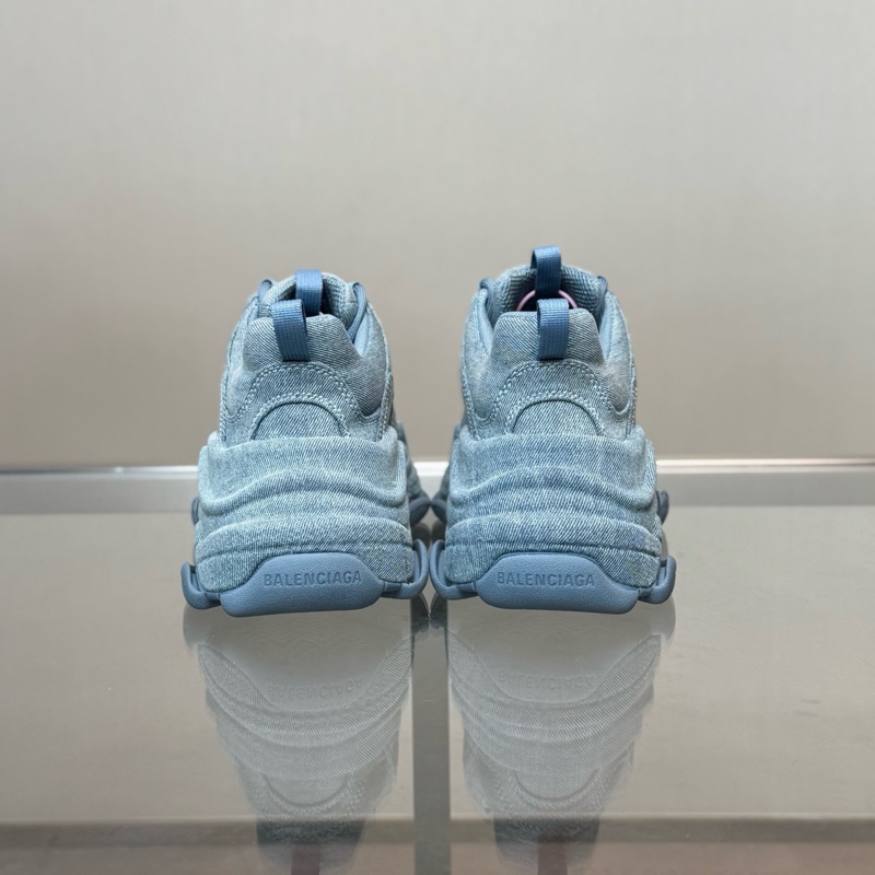 巴黎世家Balenciaga TRIPLE S 牛仔老爹鞋 36碼-3