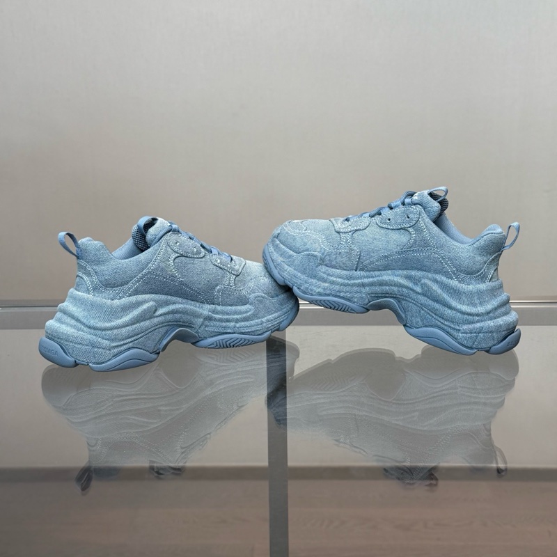 巴黎世家Balenciaga TRIPLE S 牛仔老爹鞋 36碼-5