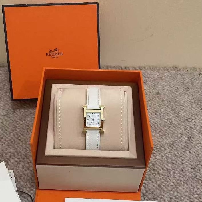 Hermes 愛馬仕 Heure H系列 小號女表 石英 21mm表徑-0