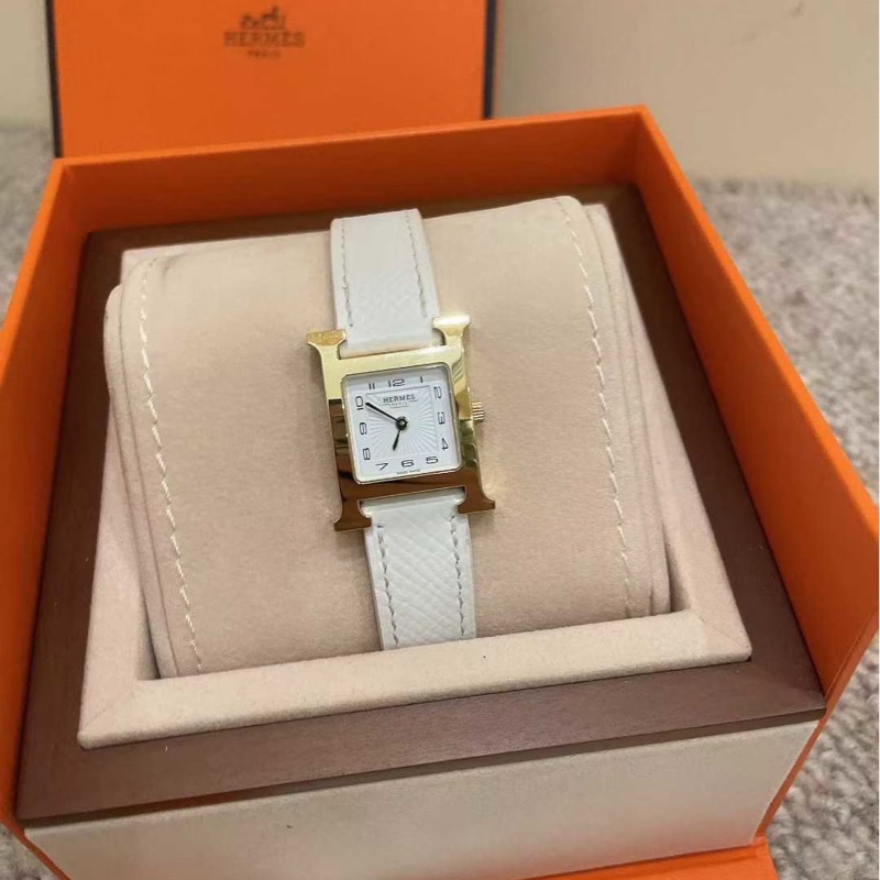 Hermes 愛馬仕 Heure H系列 小號女表 石英 21mm表徑-1