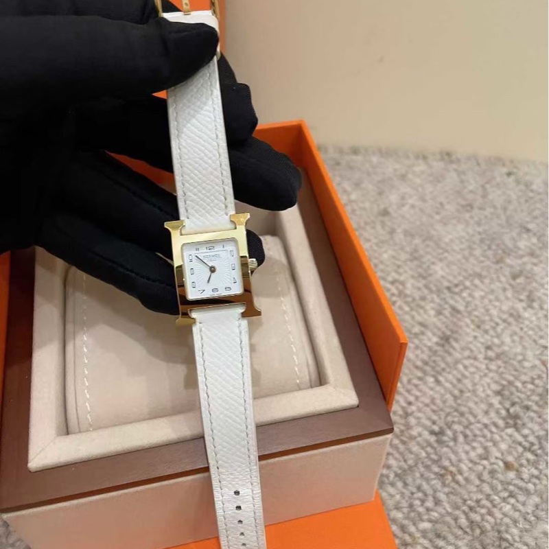Hermes 愛馬仕 Heure H系列 小號女表 石英 21mm表徑-3