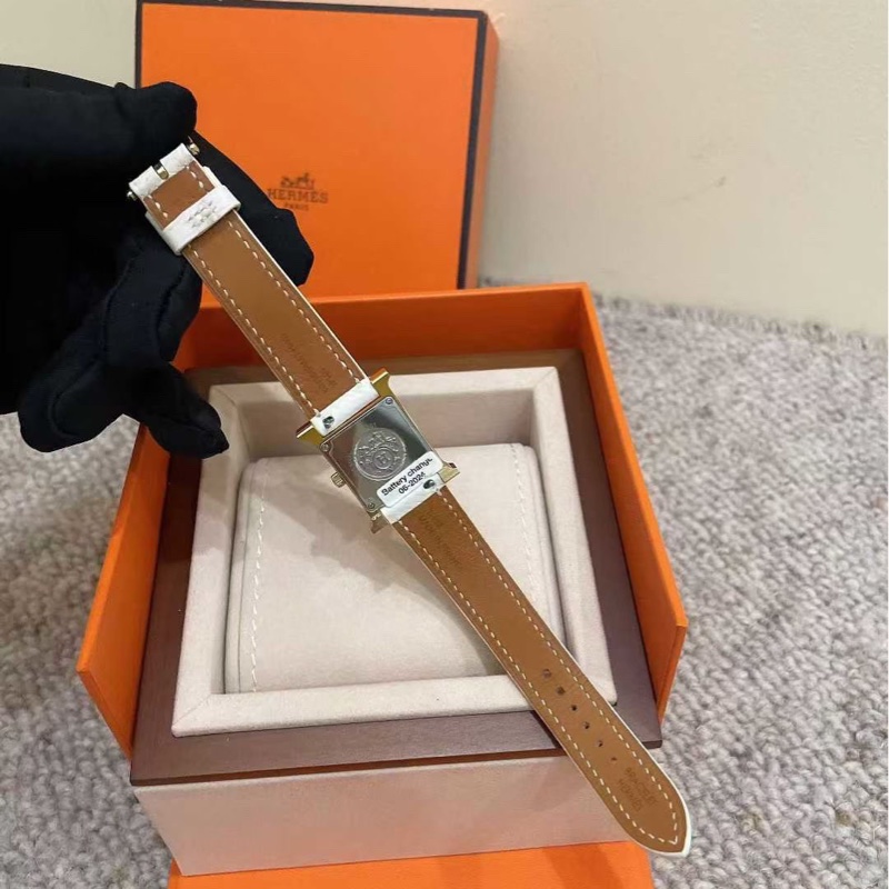 Hermes 愛馬仕 Heure H系列 小號女表 石英 21mm表徑-4
