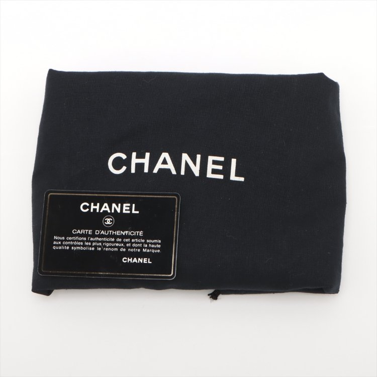 S09 Chanel 麂皮羊羔四宮格肩背包-34