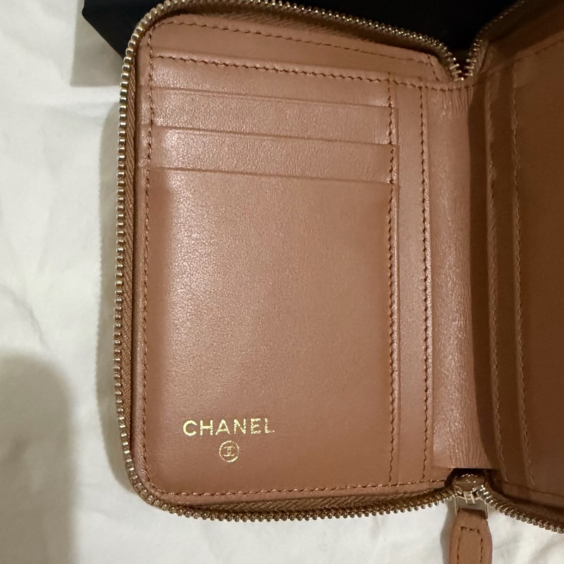 Chanel 皮夾荔枝牛皮-3