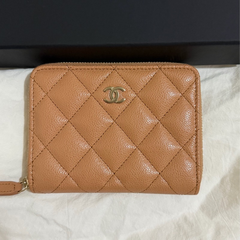 Chanel 皮夾荔枝牛皮-4