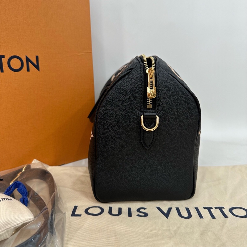 Louis Vuitton 路易威登 黑白花 speedy25-3