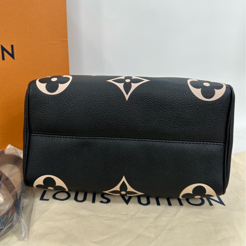 Louis Vuitton 路易威登 黑白花 speedy25-9