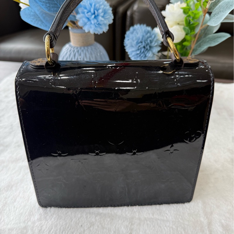 LV路易威登/Louis Vuitton 黑色漆皮-1