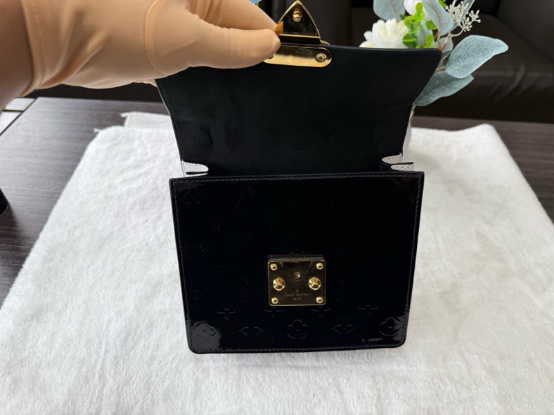 LV路易威登/Louis Vuitton 黑色漆皮-7
