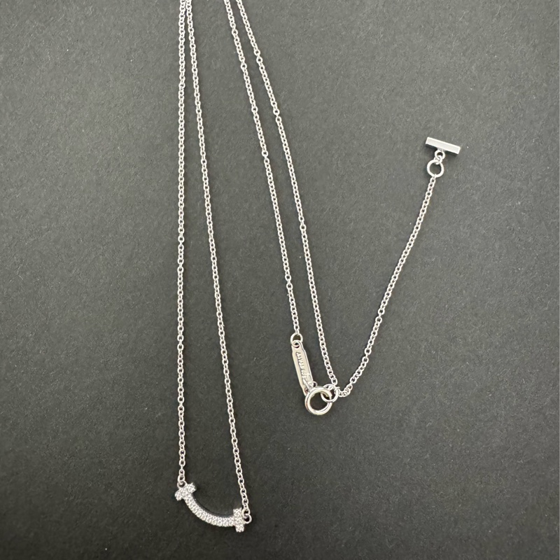 Tiffany&Co mini微笑項鏈-5