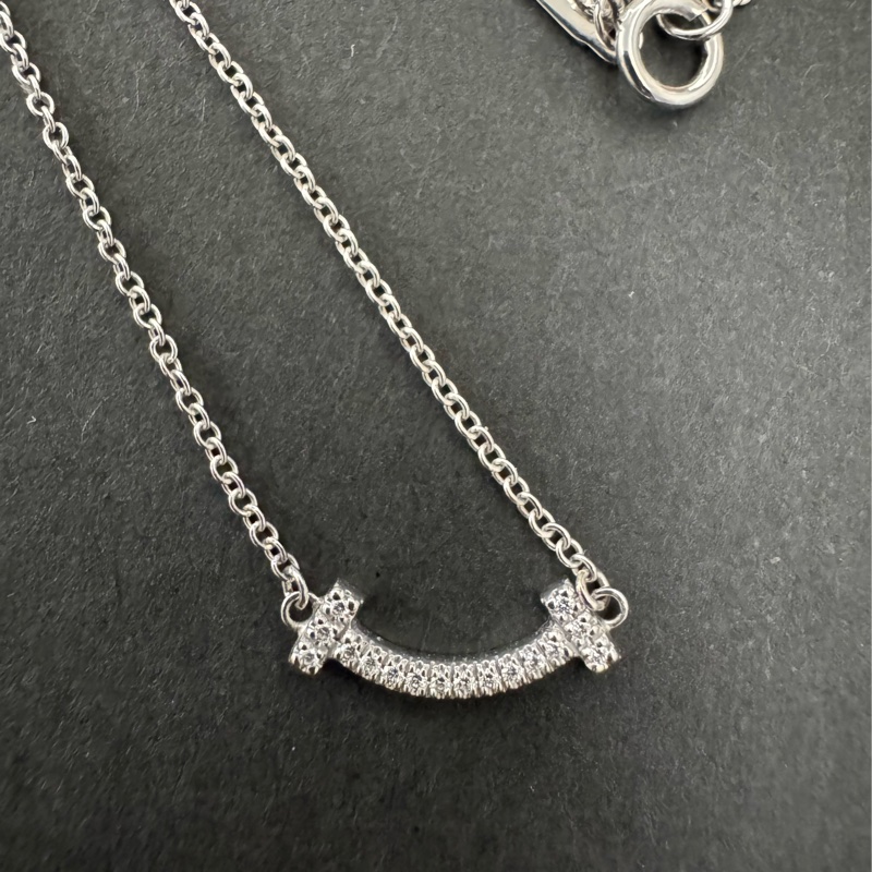 Tiffany&Co mini微笑項鏈-20