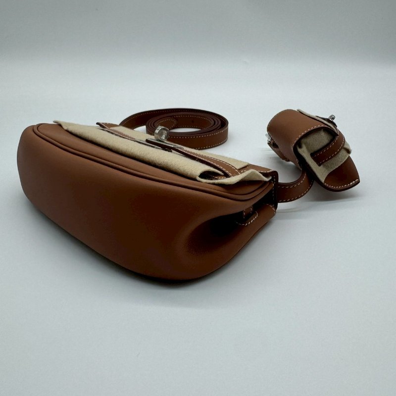 Hermès Kelly Moove金棕色銀扣K刻2025-1