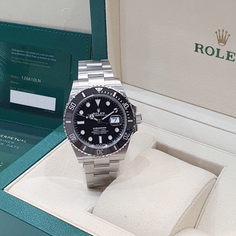 【大眾名錶】ROLEX 勞力士 126610LN 潛航者 2021/10全配件 新款黑水鬼 陶瓷圈 大眾名錶G312-4