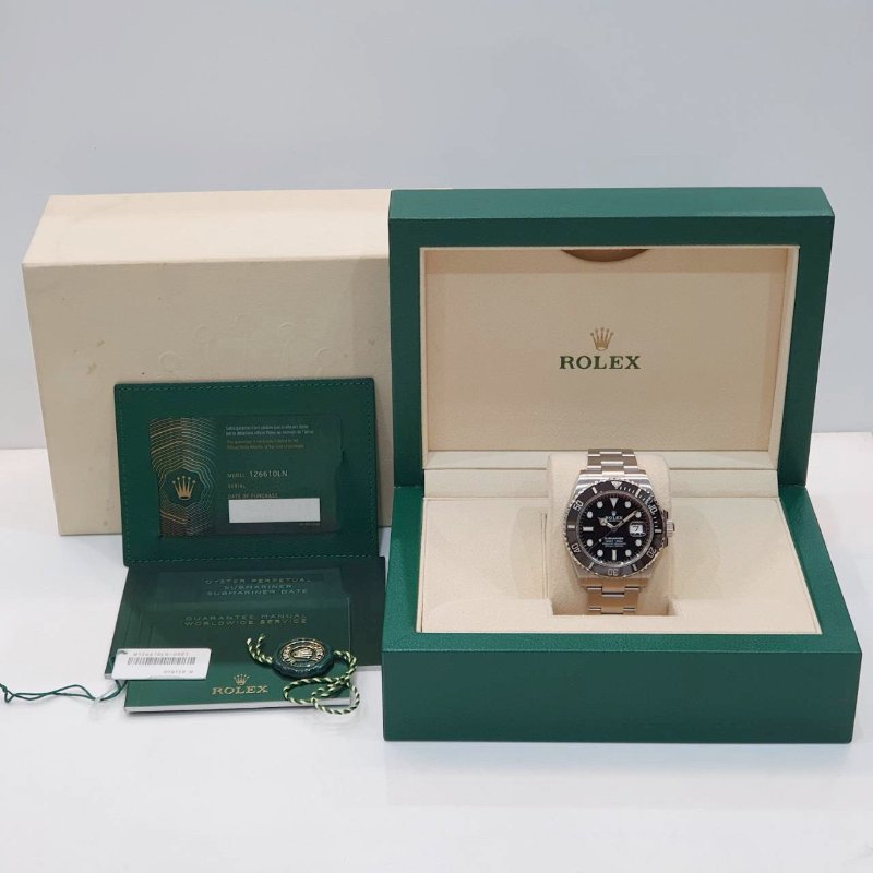 【大眾名錶】ROLEX 勞力士 126610LN 潛航者 2021/10全配件 新款黑水鬼 陶瓷圈 大眾名錶G312-9