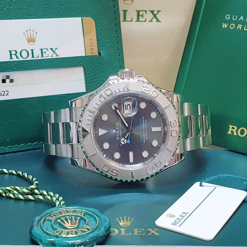 【大眾名錶】ROLEX 勞力士 116622 Yacht-Master ll 2018/07全配件 大眾名錶B1354-4