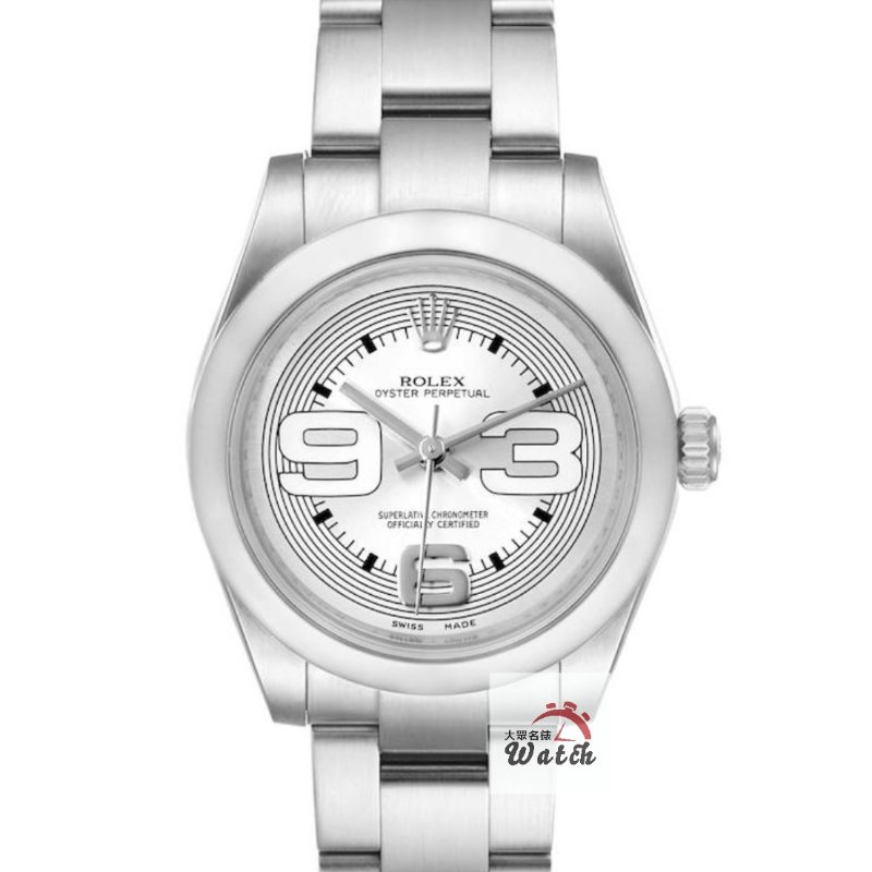 【大眾名錶】ROLEX 勞力士 177200 OP蠔式恆動 中型錶款 銀色面盤 369數字時標 大眾名錶G313-0