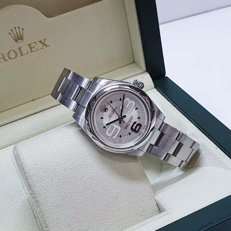 【大眾名錶】ROLEX 勞力士 177200 OP蠔式恆動 中型錶款 銀色面盤 369數字時標 大眾名錶G313-2