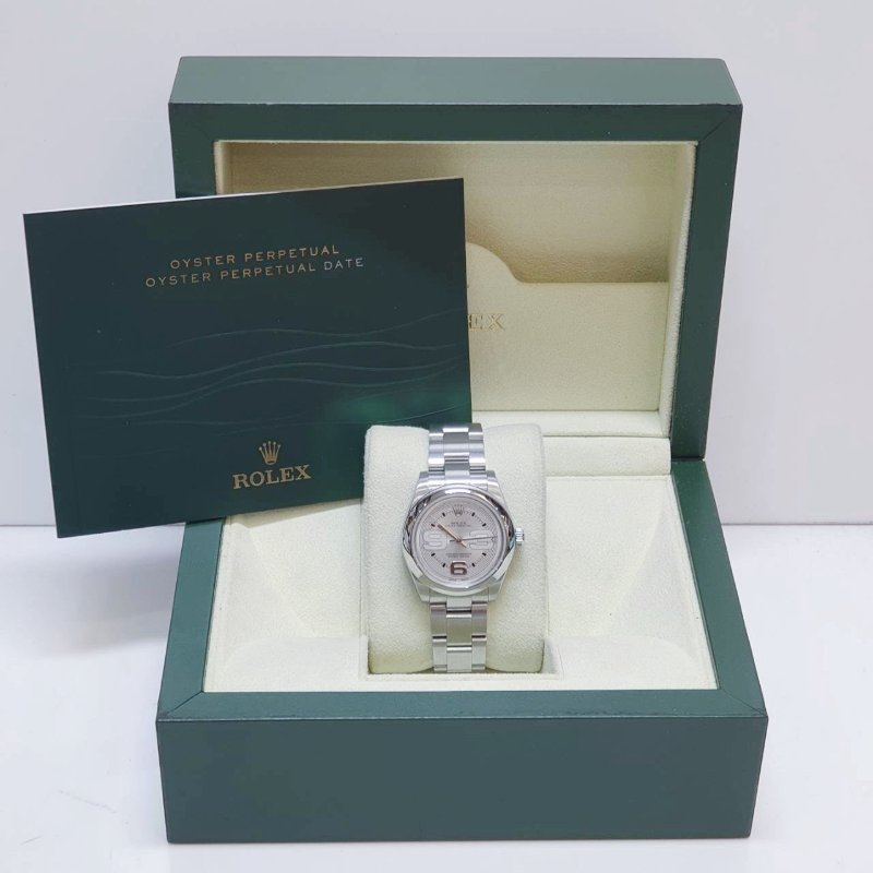 【大眾名錶】ROLEX 勞力士 177200 OP蠔式恆動 中型錶款 銀色面盤 369數字時標 大眾名錶G313-9