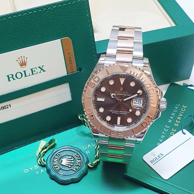 【大眾名錶】ROLEX 勞力士 116621 Yacht-Master ll 2017/04全配件 大眾名錶B1355-3