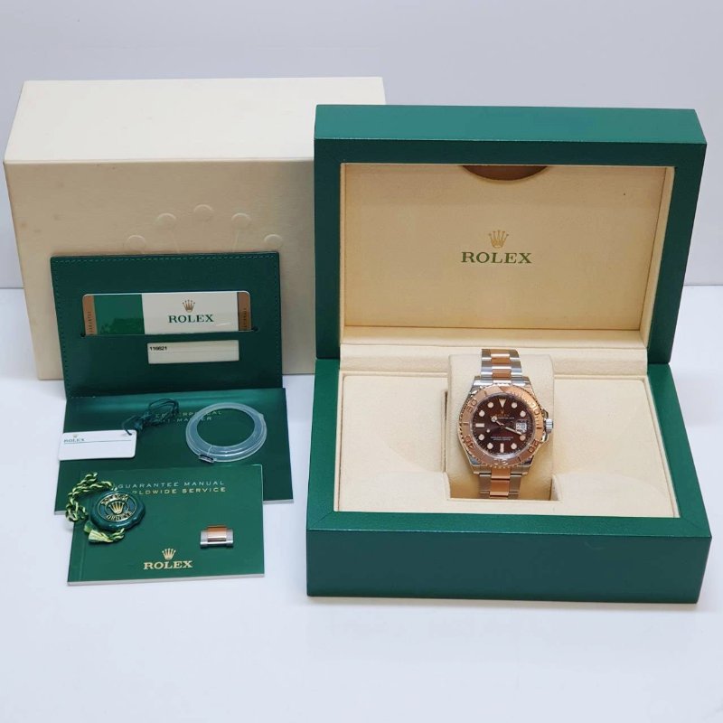 【大眾名錶】ROLEX 勞力士 116621 Yacht-Master ll 2017/04全配件 大眾名錶B1355-9