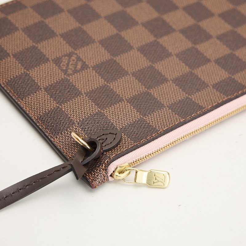 二手Lv Neverfull MM 棋盤格子母托特包-7