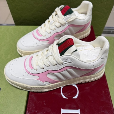 古馳/Gucci GucciRe-Web系列女士運動鞋 36碼 全新全套