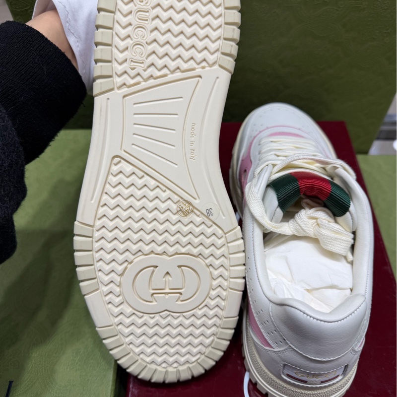 古馳/Gucci GucciRe-Web系列女士運動鞋 36碼 全新全套-5