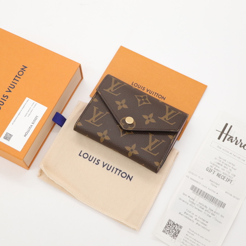 LOUIS VUITTON 路易威登 老花 三折短夾