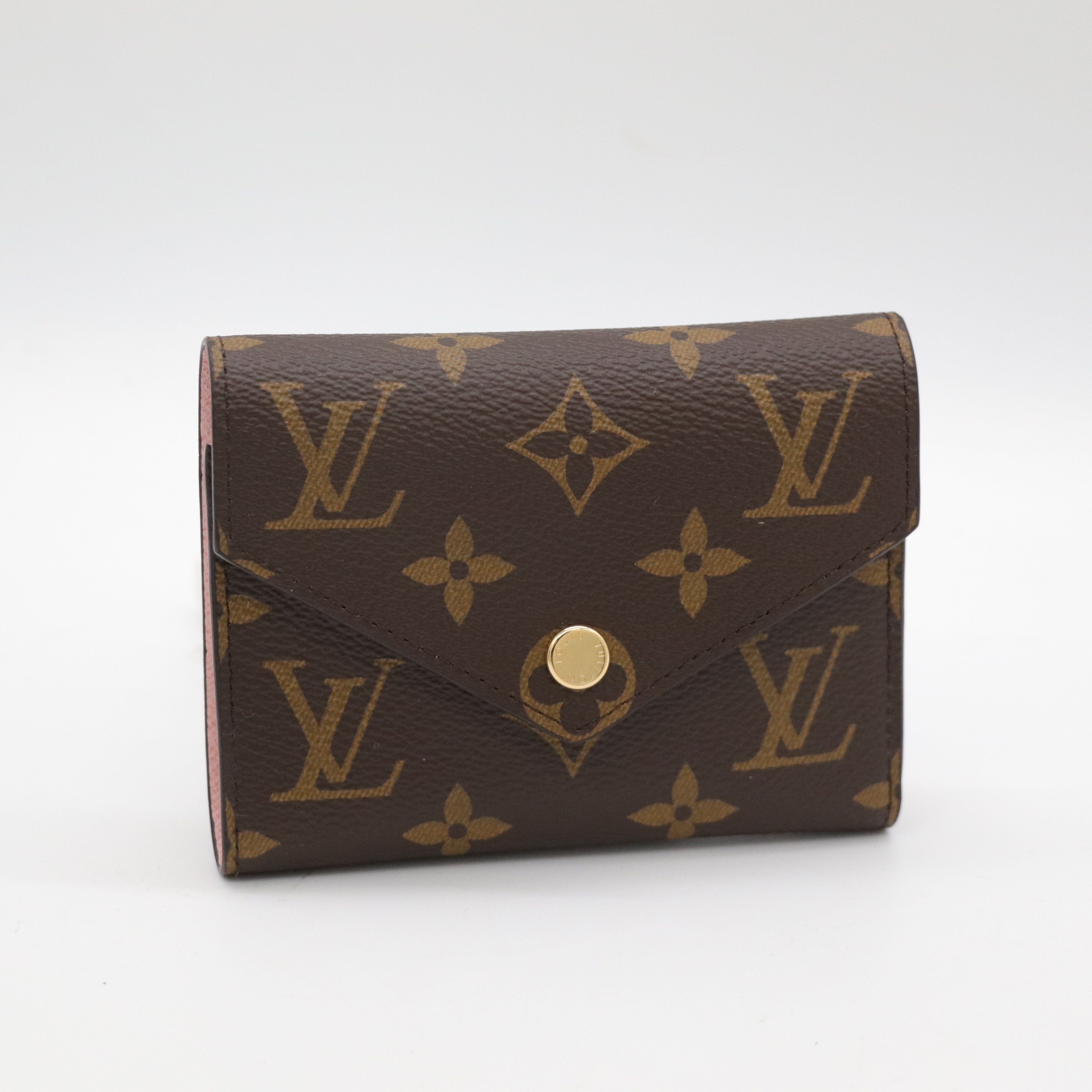 LOUIS VUITTON 路易威登 老花 三折短夾-3