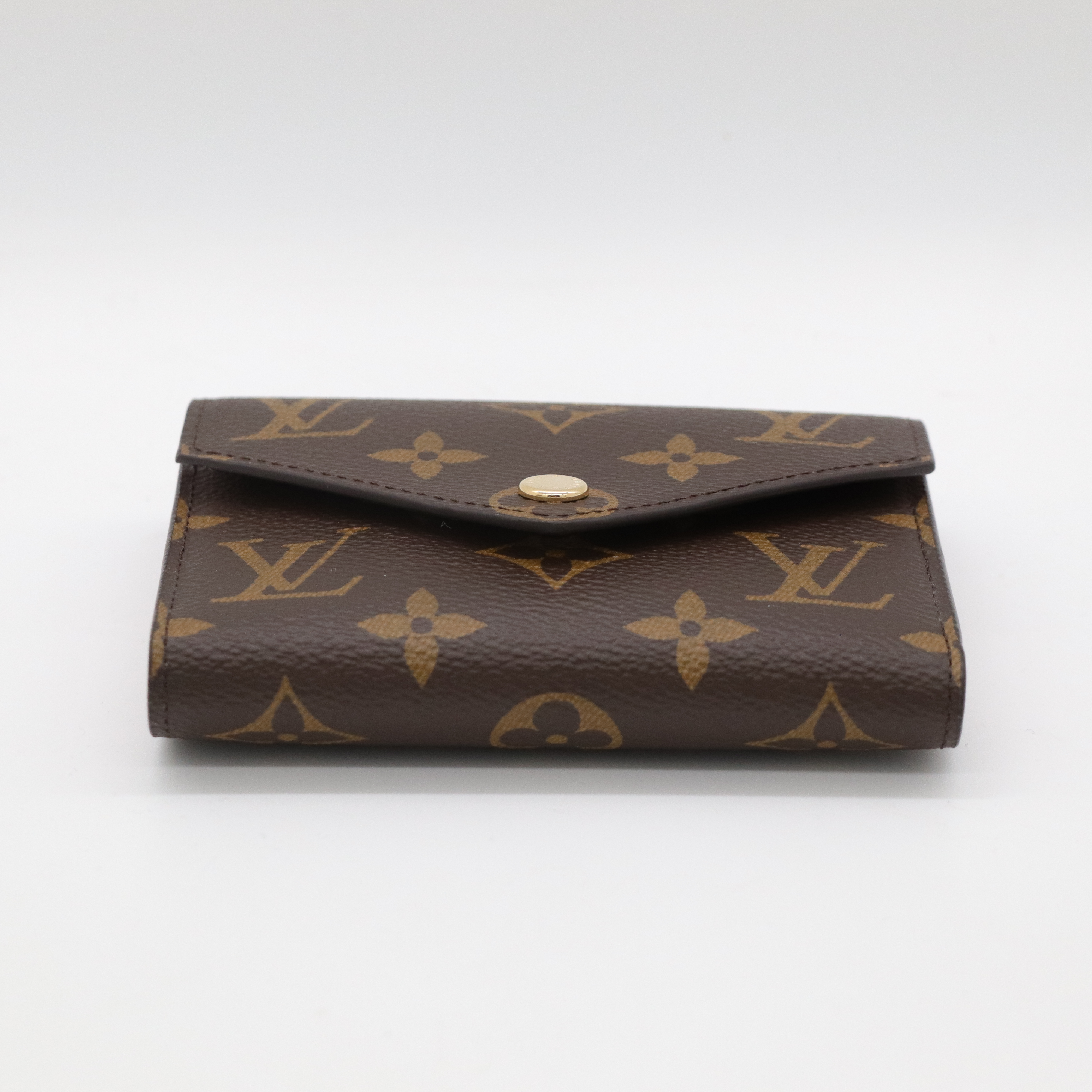 LOUIS VUITTON 路易威登 老花 三折短夾-7