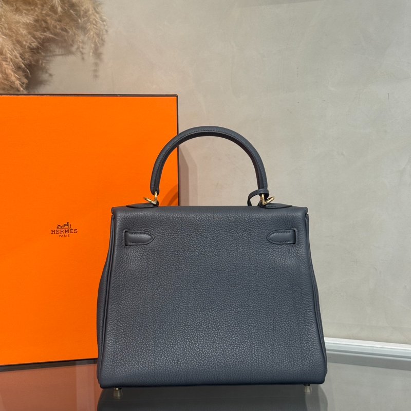 HERMES Kelly 25 - Gris Misty H0 霧霾灰香檳金 W-3