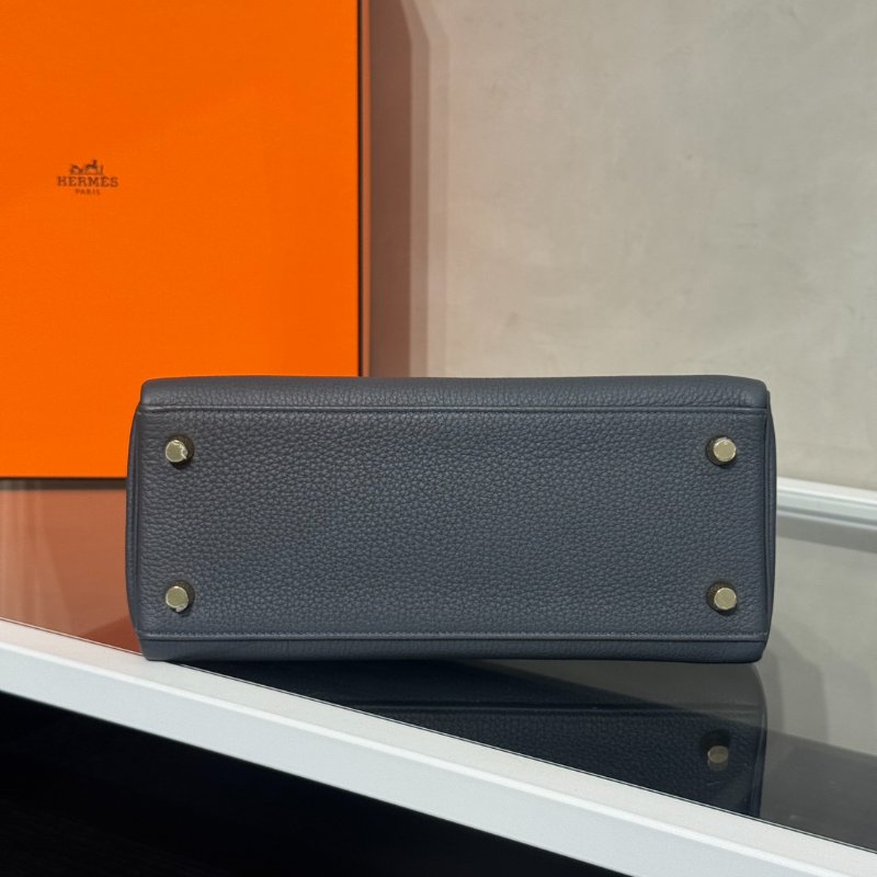 HERMES Kelly 25 - Gris Misty H0 霧霾灰香檳金 W-4