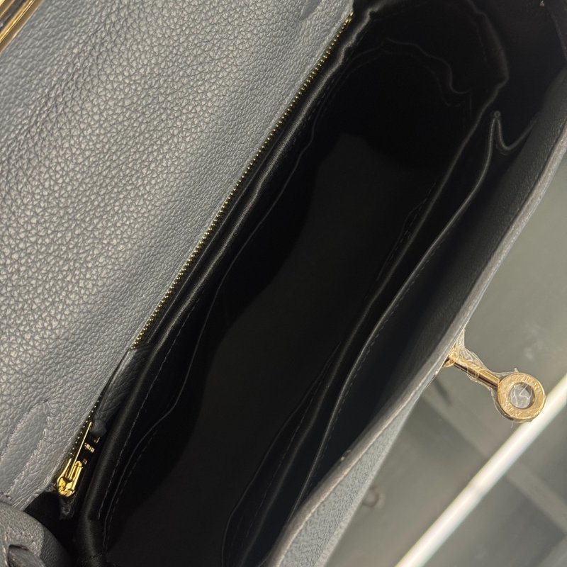 HERMES Kelly 25 - Gris Misty H0 霧霾灰香檳金 W-6
