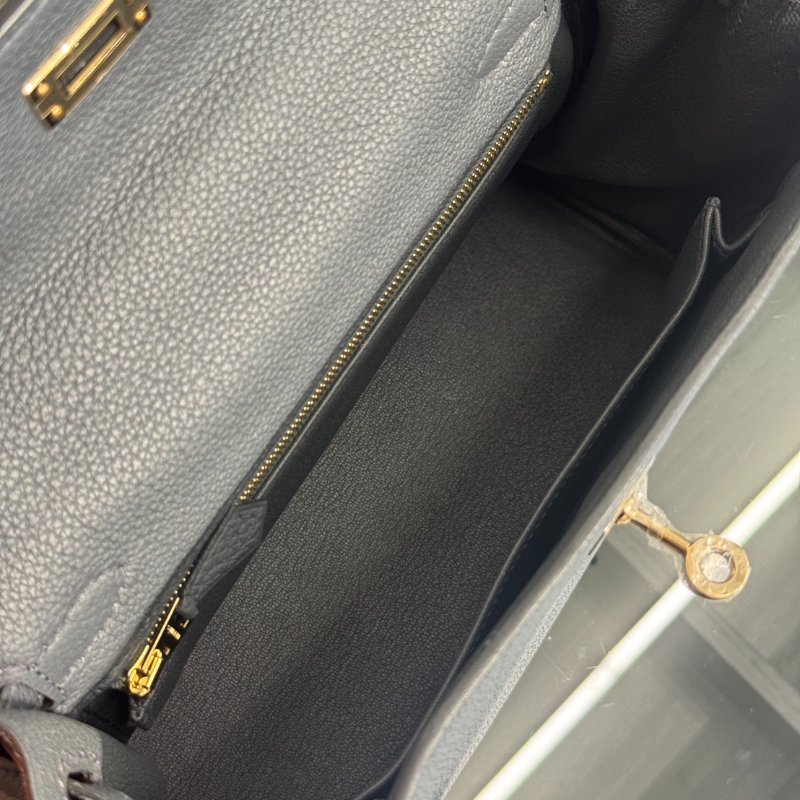 HERMES Kelly 25 - Gris Misty H0 霧霾灰香檳金 W-7