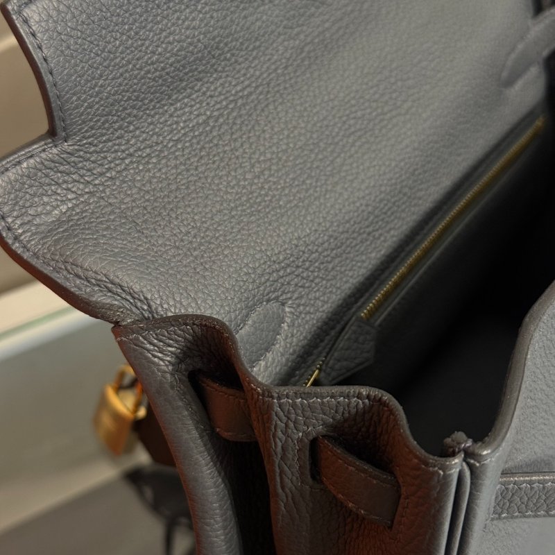 HERMES Kelly 25 - Gris Misty H0 霧霾灰香檳金 W-9
